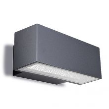 Afrodita kinkiet zewnętrzny 1x80W RX7s 230V miejski szary